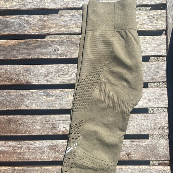 Gymshark - Green - Seamless Leggings - Picture 4 of 8